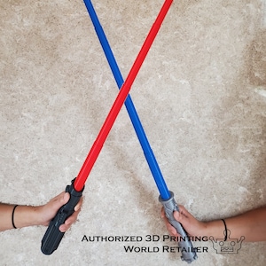 3D Printed Lightsabers - Retractable and Customizable!