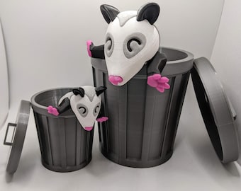 Opossum - 3D Printed, Articulated, Multi-colored!