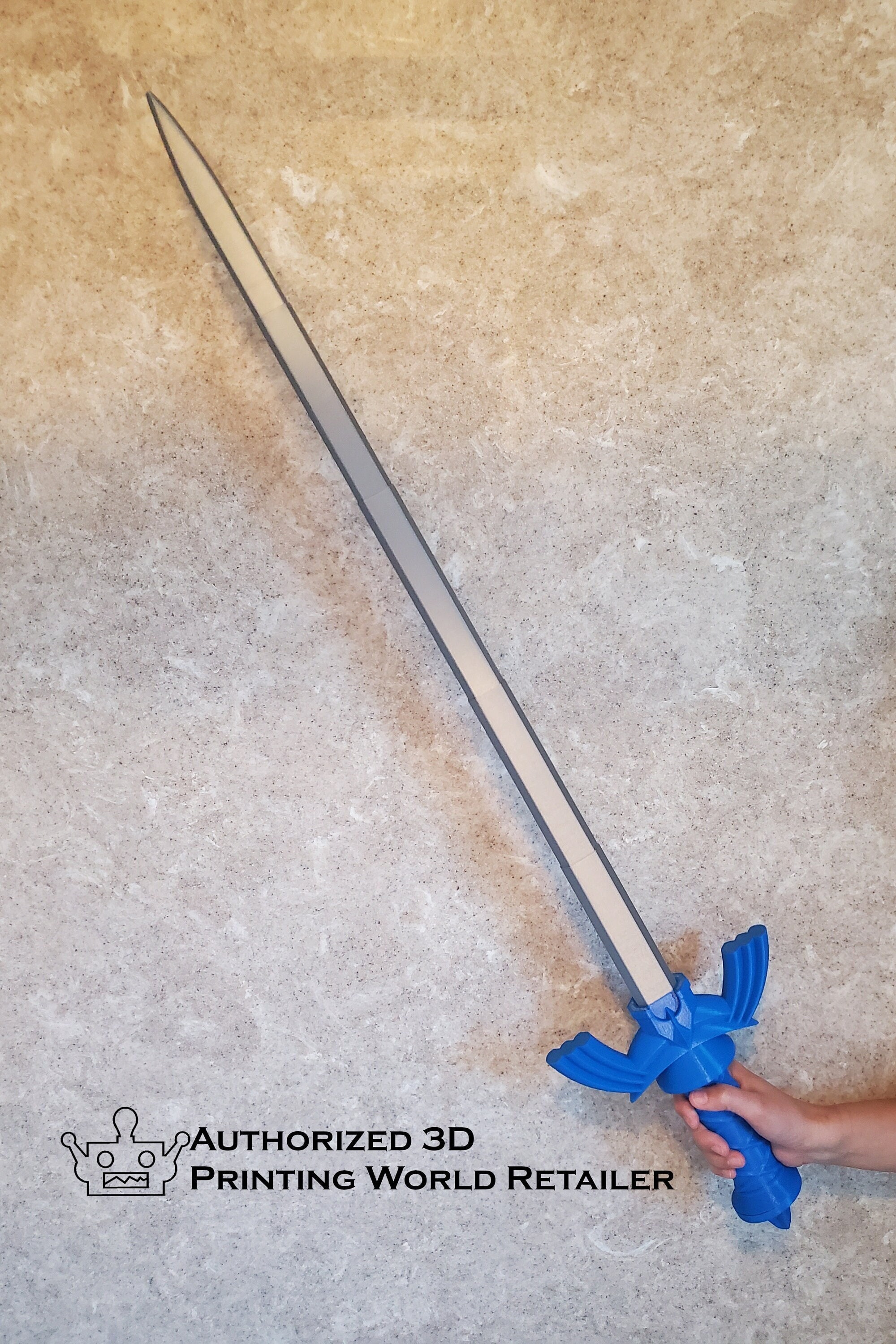 DAMAGED Master Sword 3D Printed Kit [The Legend of – Illustris Models