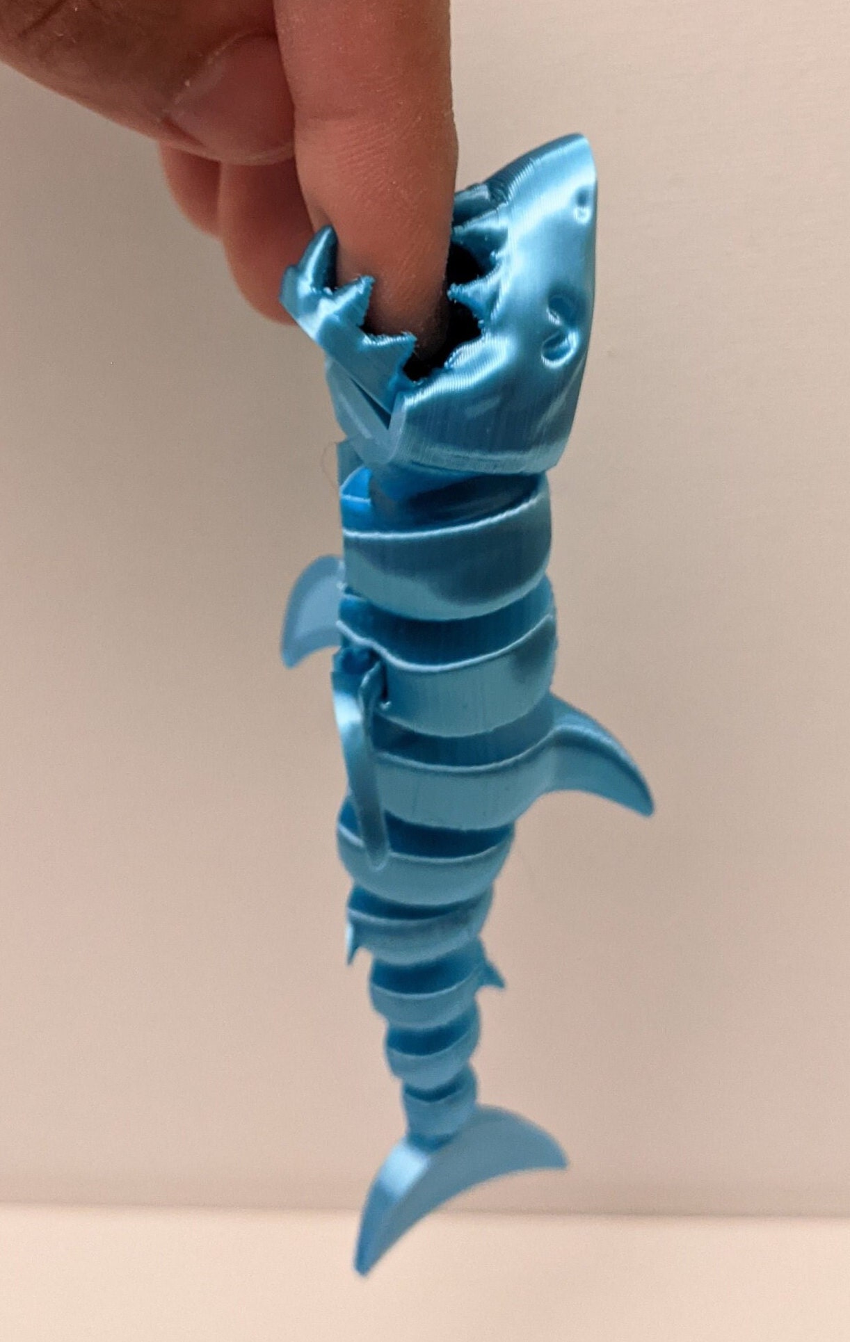 3D Printed Articulated Shark Etsy