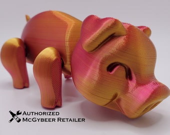 3D Printed Articulated Pig