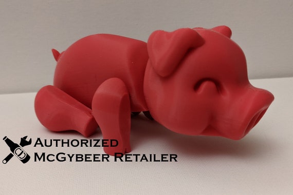 At adskille overfladisk universitetsstuderende 3D Printed Articulated Pig - Etsy