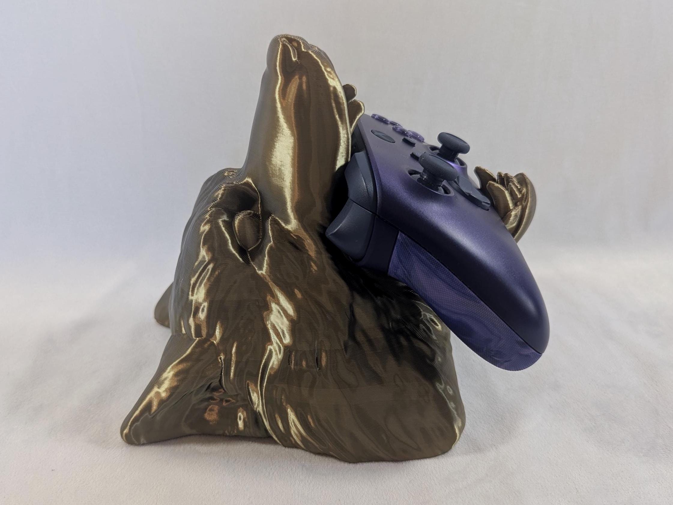 Wolf Controller 3D Printed Wolf Controller Stand - Beautiful, Functional, Customizable ...