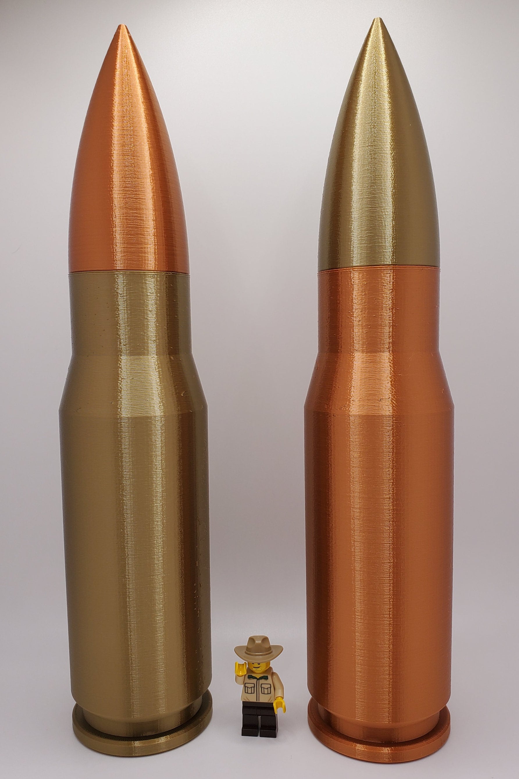 3D Printed Bullet Container Choose Your Own Colors | Etsy