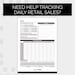 Downloadable Business Daily Sales Planner / Retail Organiser ...