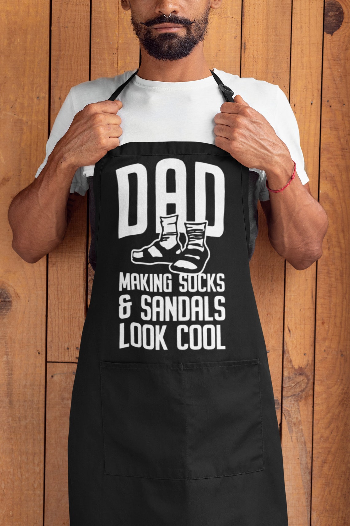 Funny Dad Socks and Sandals PNG Father's Day Instant Etsy