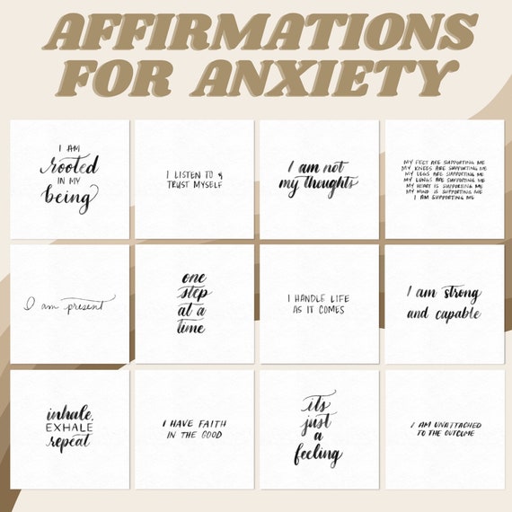 Angst Affirmationen für Frauen, Pocket ... Angst Affirmationen für Frauen, Pocket ...