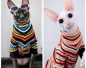 Retro Sphynx Turtleneck