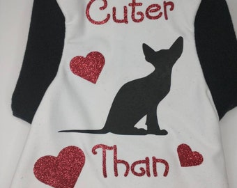 Cuter than Cupid Sphynx Shirt