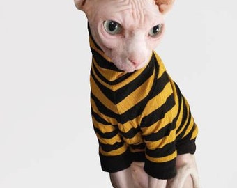 Bumblebee Turtleneck Sphynx Shirt
