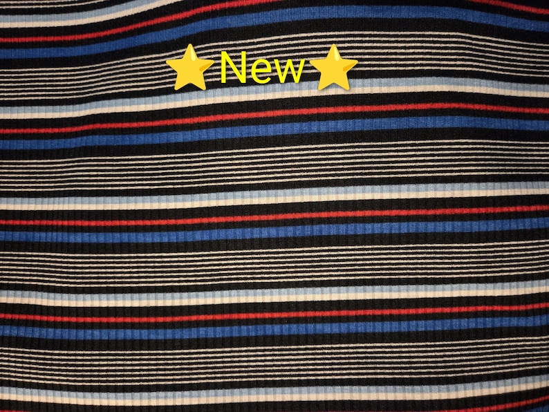 Retro Sphynx Turtleneck Blue Stripe