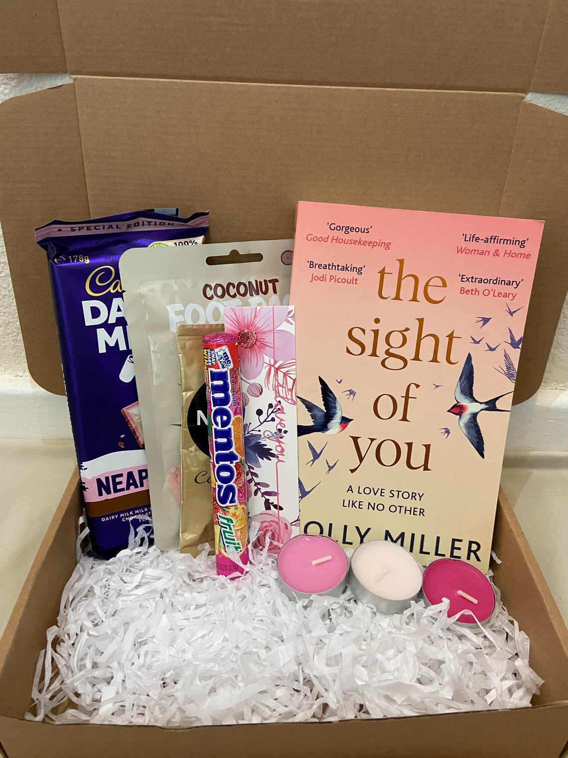 Romance book box Book hamper Book gift Book present Gift Etsy