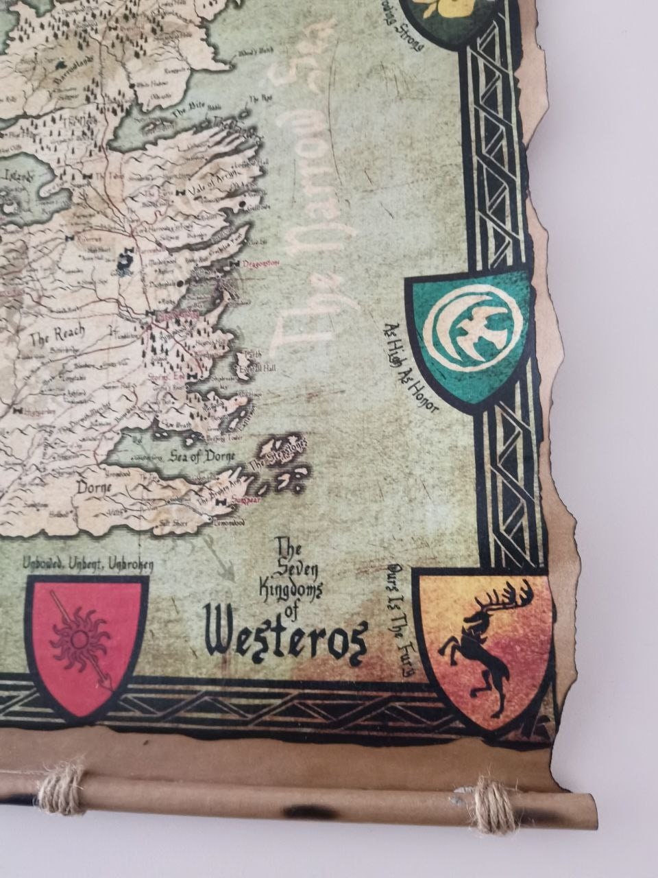 Game of Thrones Westeros Map Kings Landing Map Got Map Etsy UK