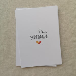 Postkarte SUPERMOM