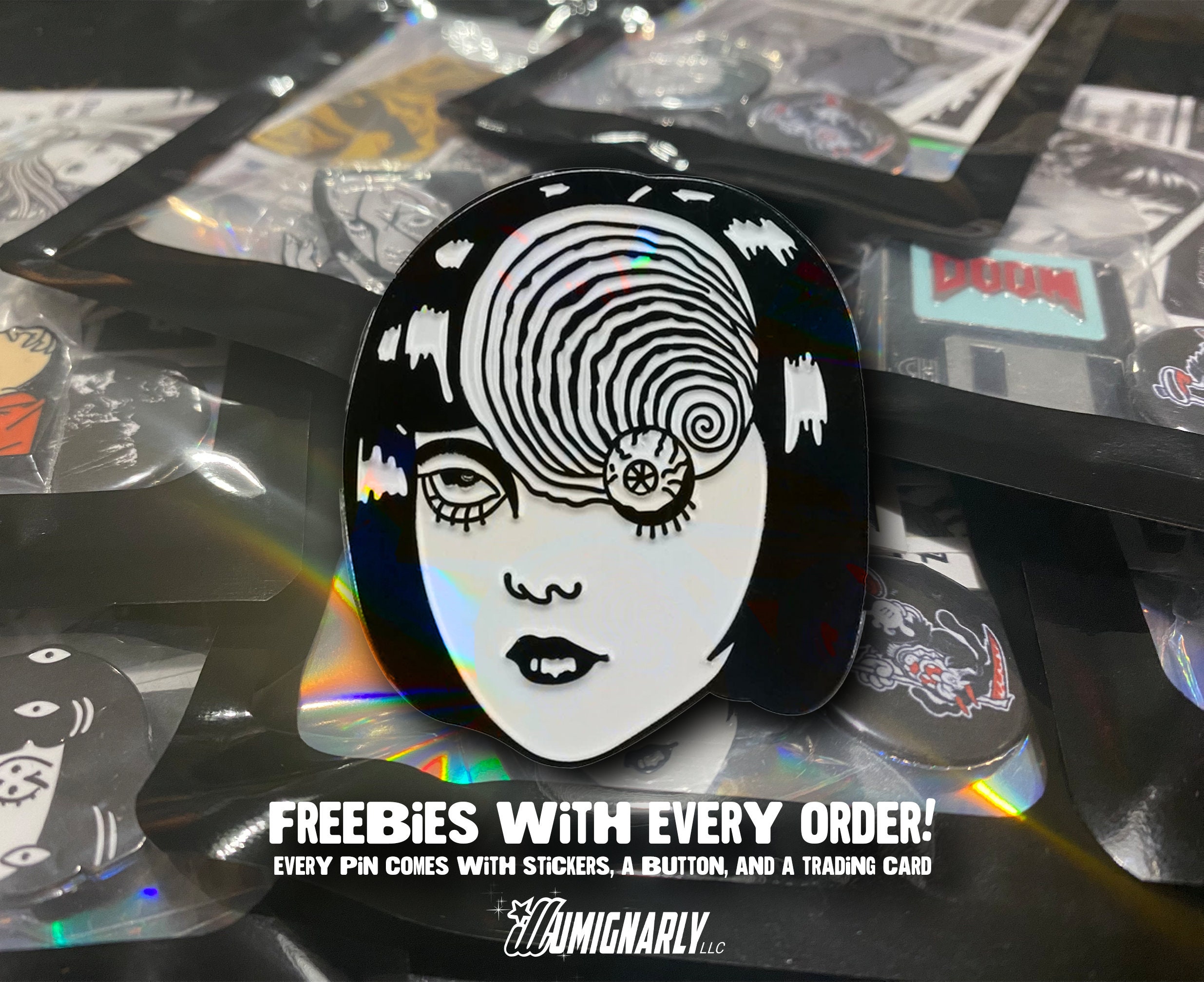 Super Anime: Junji Ito Enamel Pins – Superlens