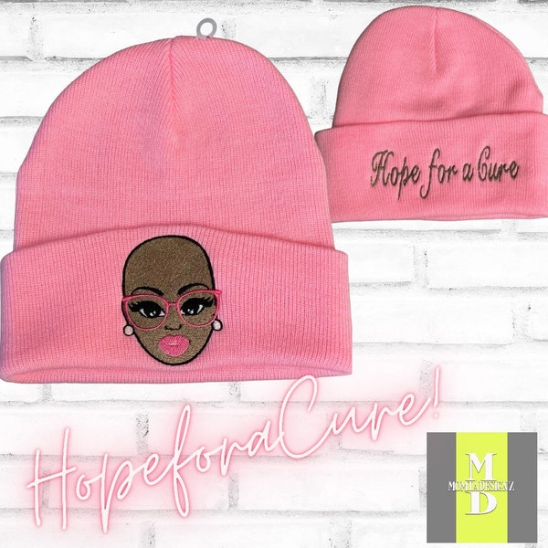 Breast Cancer Awareness Beanies, Pink Toboggan, Pink Beanies, Hope For A Cure, Pink Skull Cap