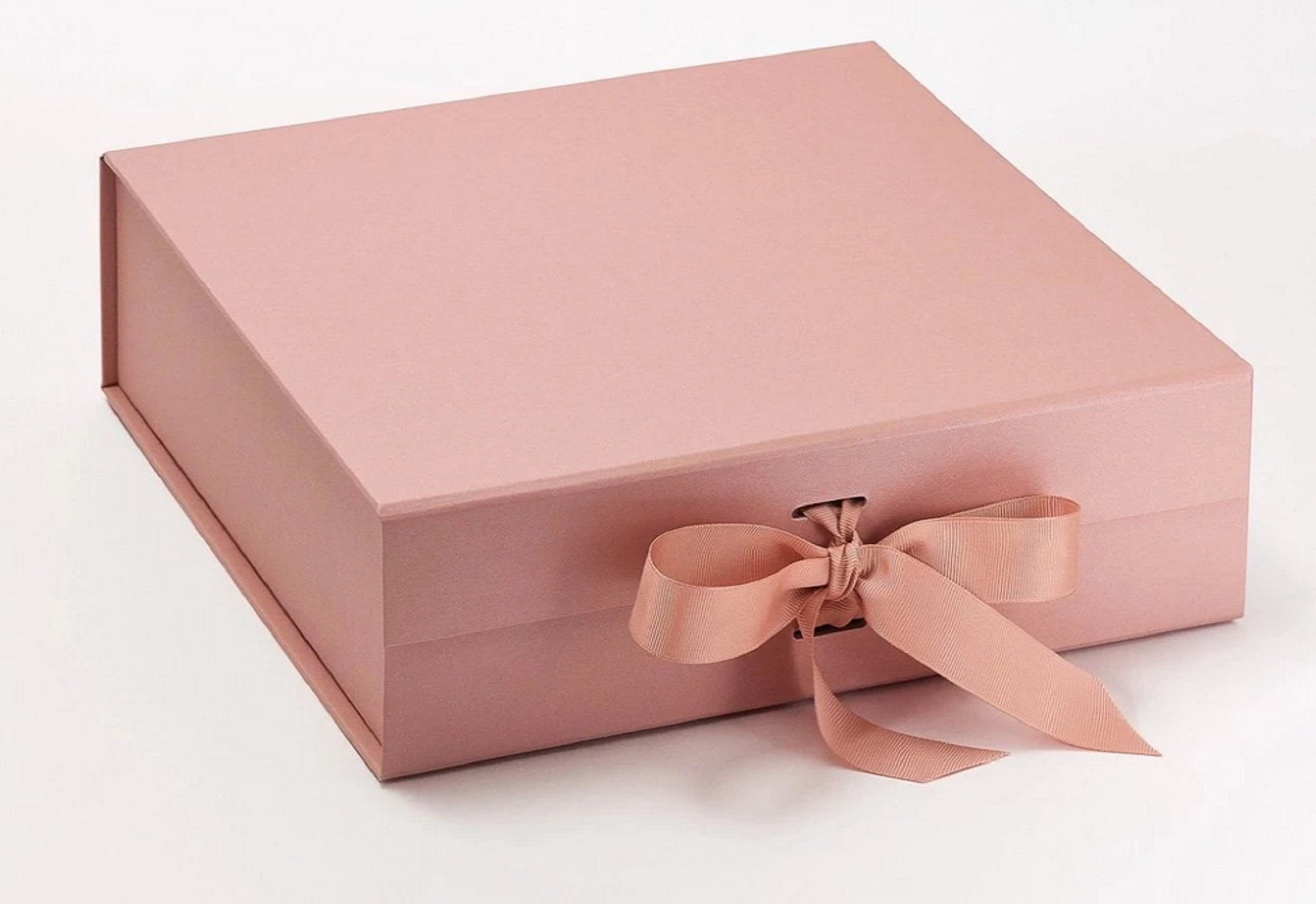 Personalised ribbon tied gift box high quality large rose Etsy