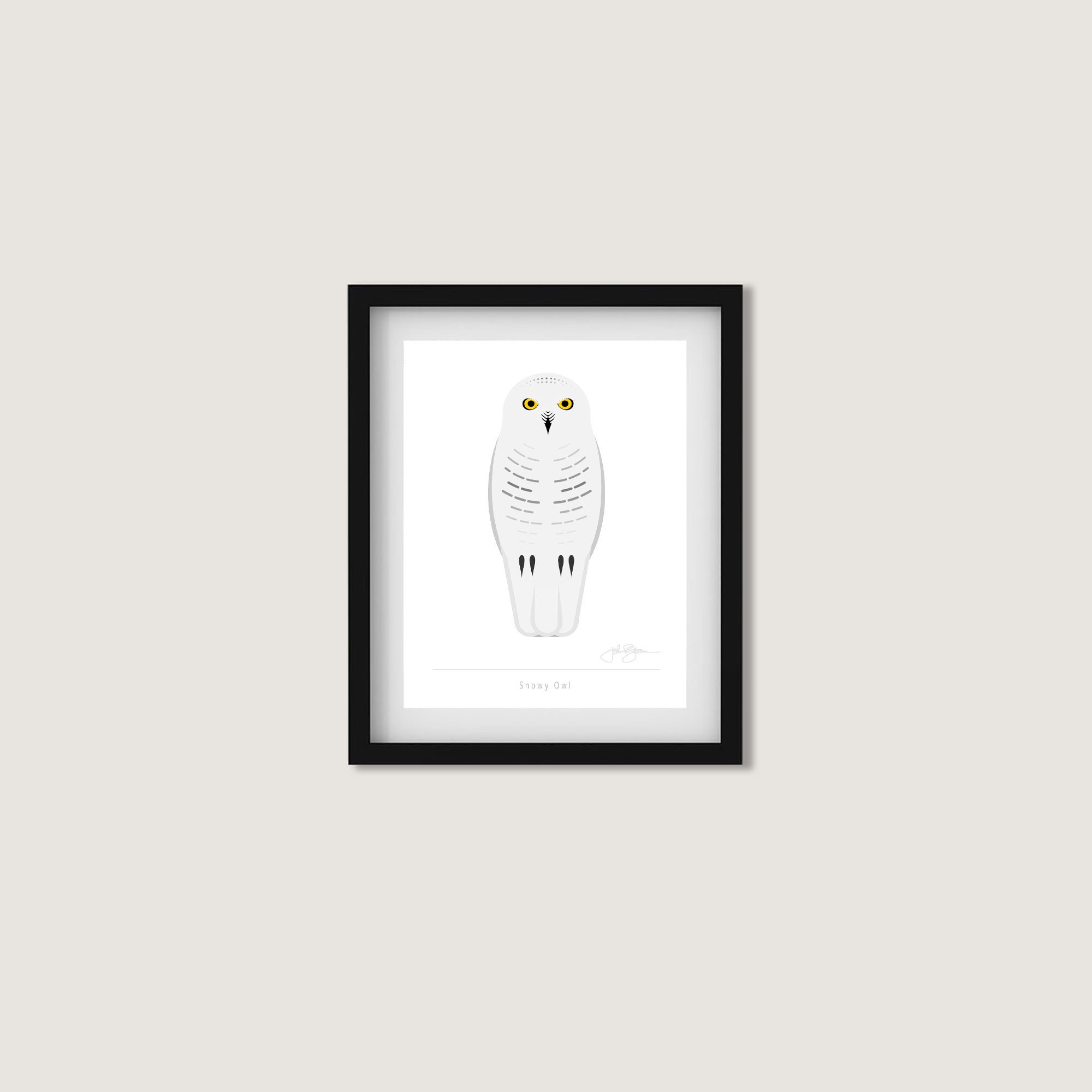 Snowy Owl - Fine Art Print - Etsy
