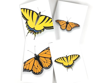 Butterfly Blank Greeting Cards set of 4 - Etsy