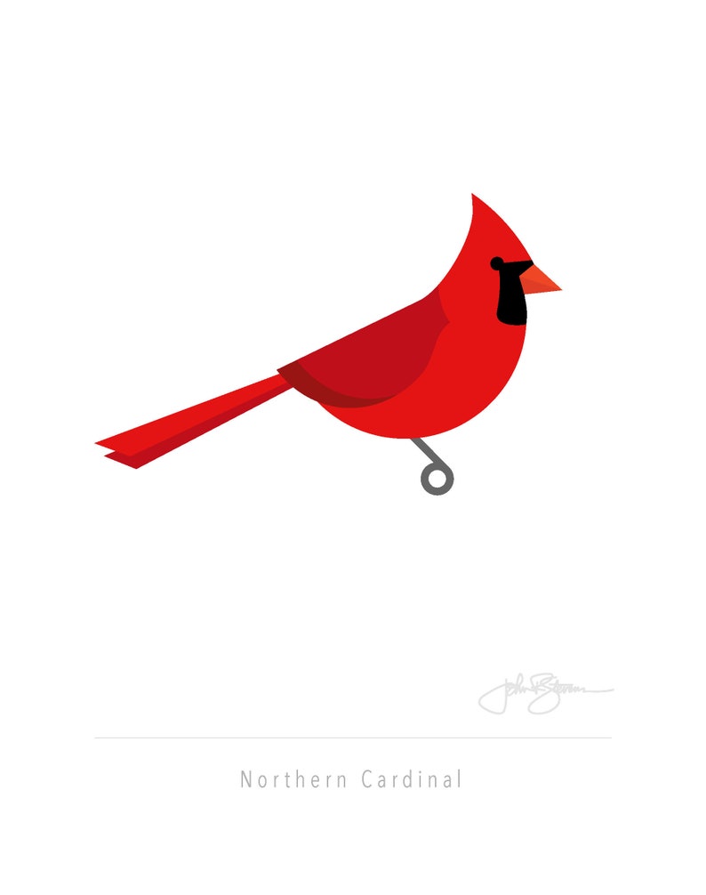 Northern Cardinal Fine Art Print image 1