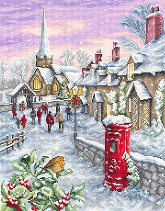 Embroidery on Aida 18 count canvas Cross Stitch by Luca-s SP-41 Christmas Cross Stitch Postcard Candy for Gifts Christmas Card Embroidery on Aida 18 count canvas Cross Stitch by Luca-s SP-41 Christmas Cross Stitch Postcard Candy for Gifts Christmas Card