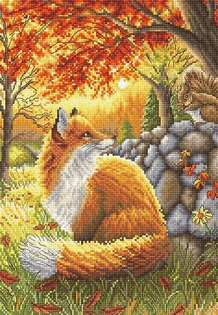 PDF Fox Cross Stitch Pattern Wild Animal Cross Stitch Pattern