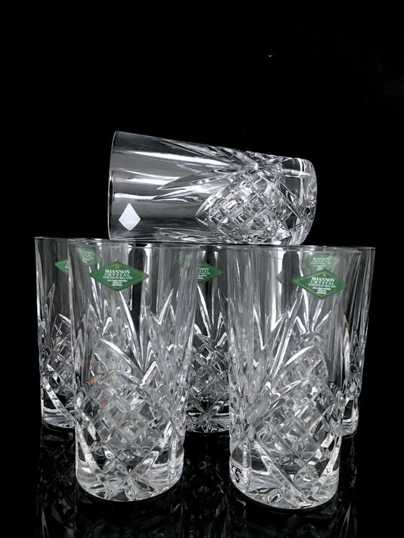Shannon Crystal Glasses Highball Glasses Designs of Ireland Etsy