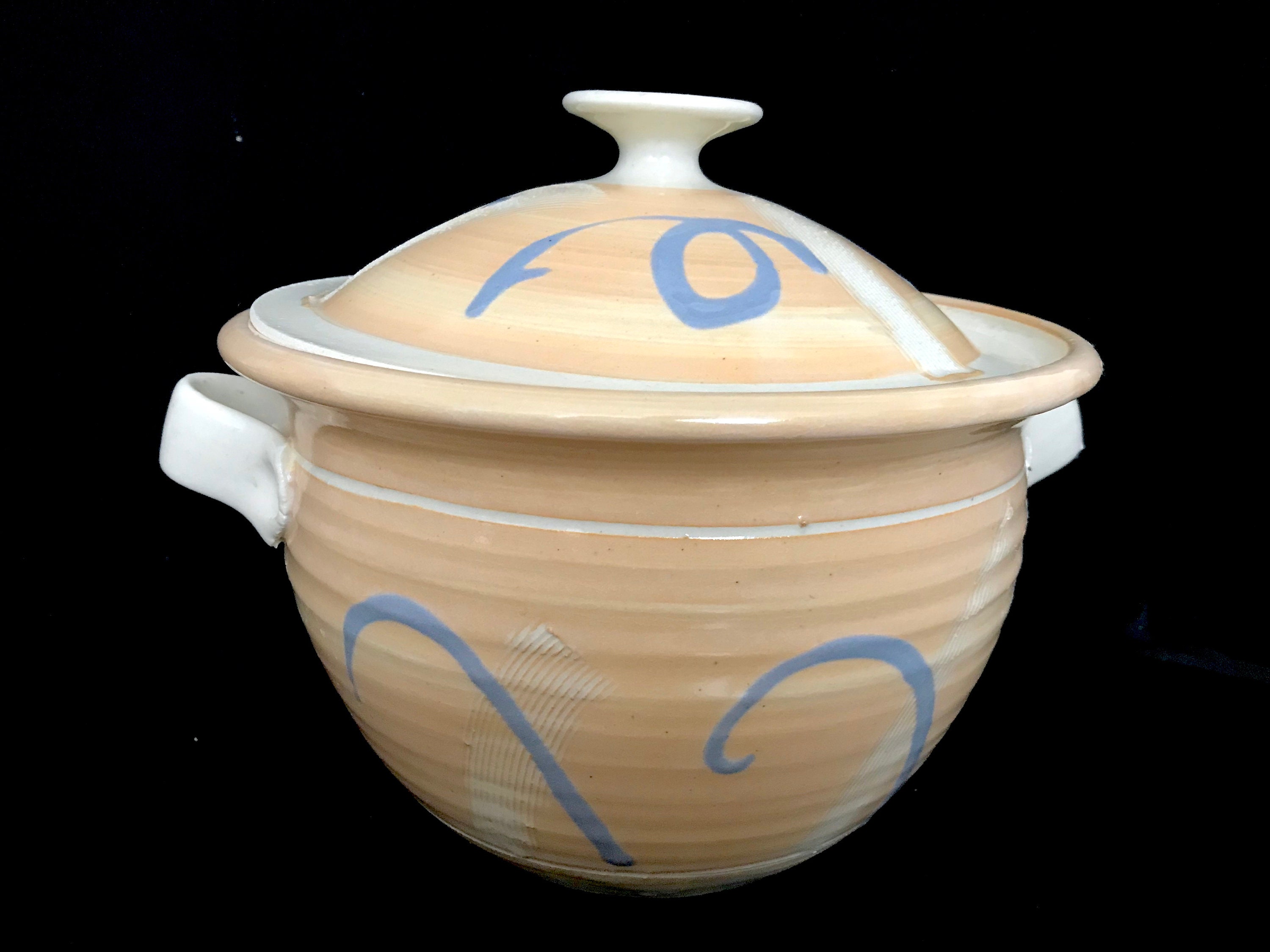 Ceramic Vegetable and Rice Steamer Pot / stoneware steamer clay pot