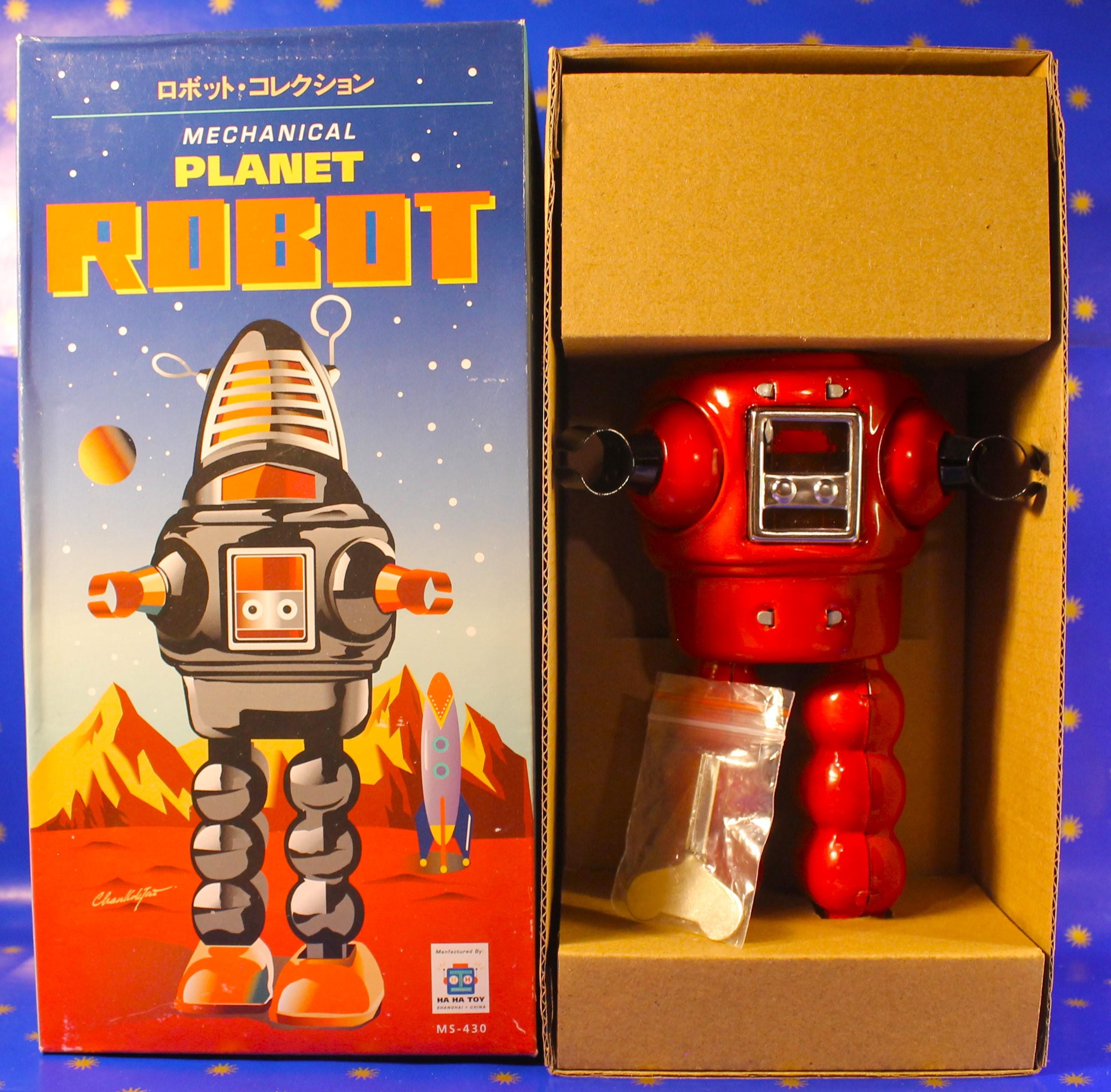 Clockwork Tin Plate Robot - Replica Robbie Robot Forbidden Planet