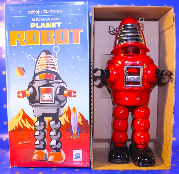 Clockwork Tin Plate Robot - Replica Robbie Robot Forbidden Planet