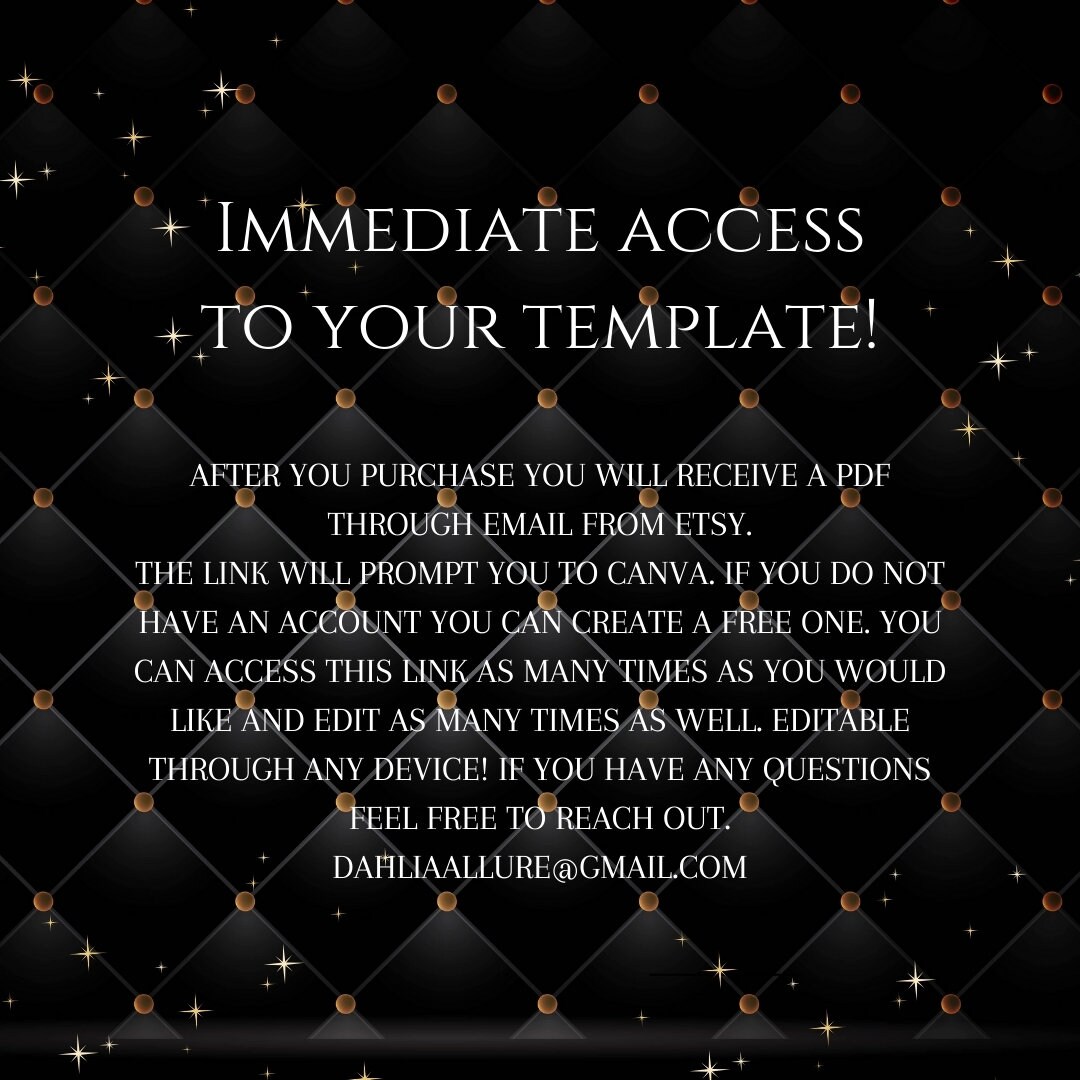 Black & Gold Instagram Highlight Covers: Luxury Canva Template - Etsy