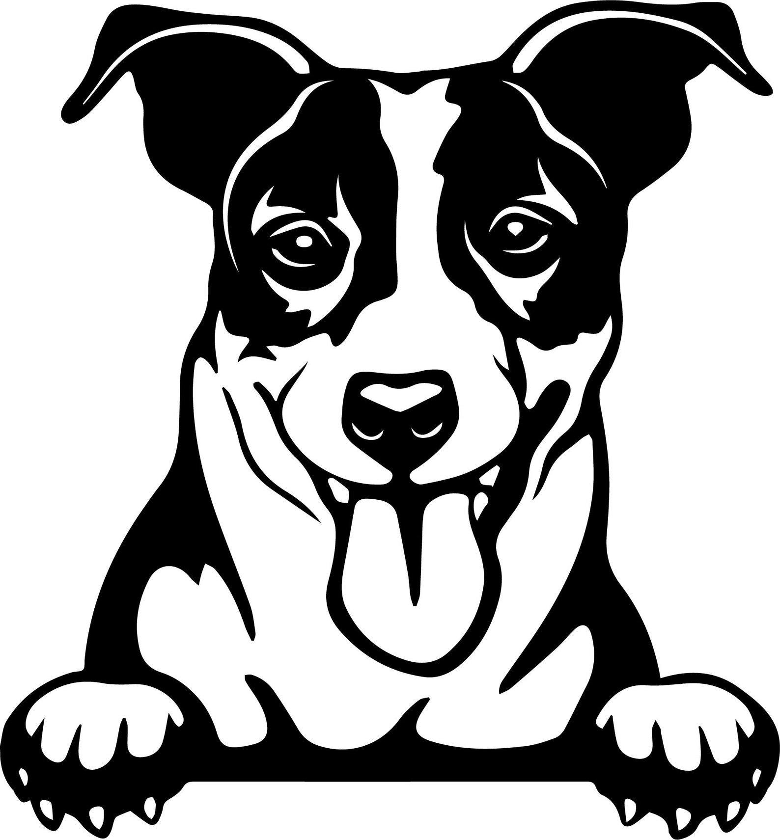 Jack Russell Dog Sticker for Wall, Glass or Metal Matt Vinyl Etsy