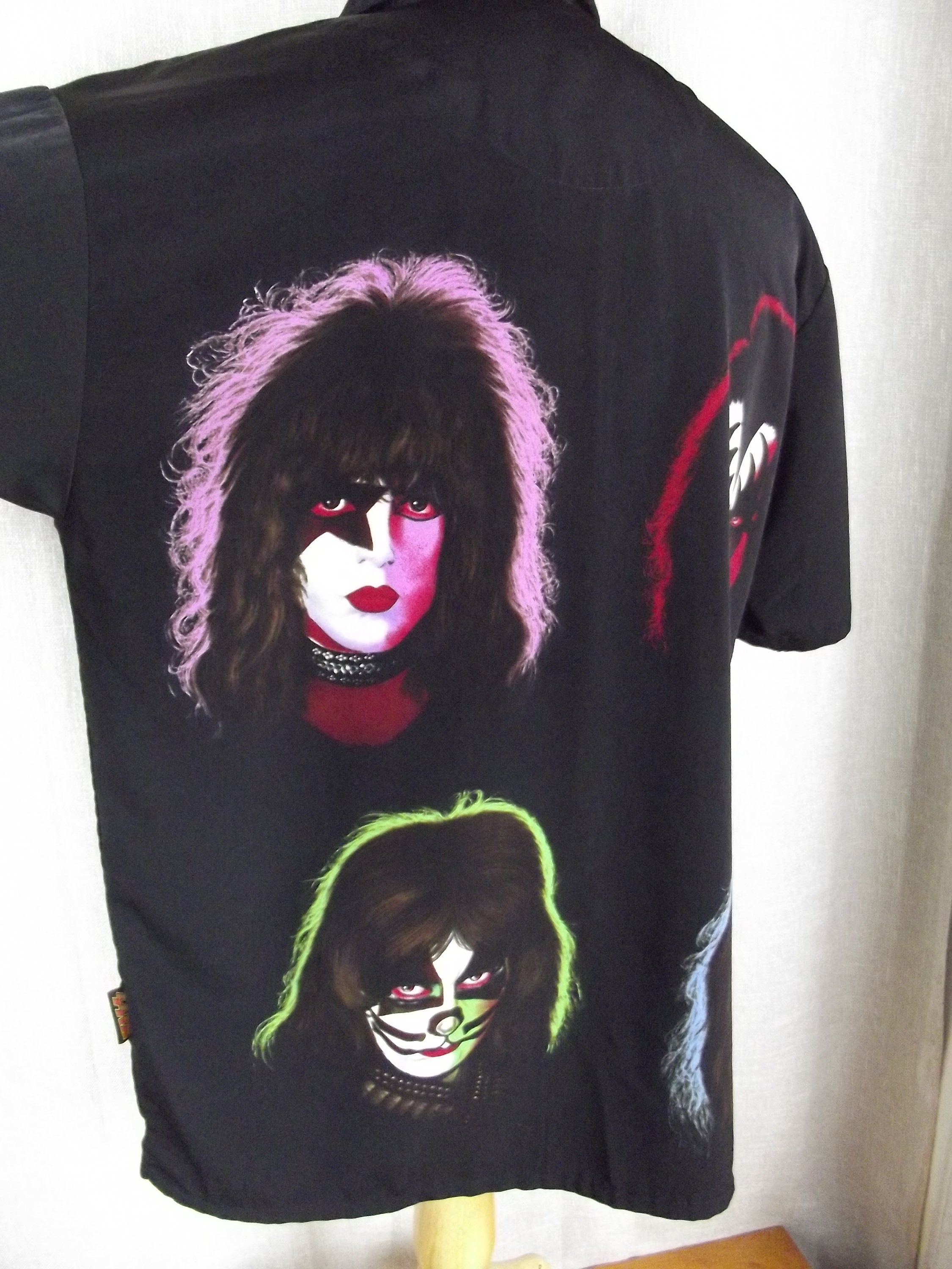 Rare Vintage 90's Kiss Band Men's X-LARGE Rock N Roll