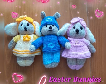 Easter Bunny Knitting Pattern