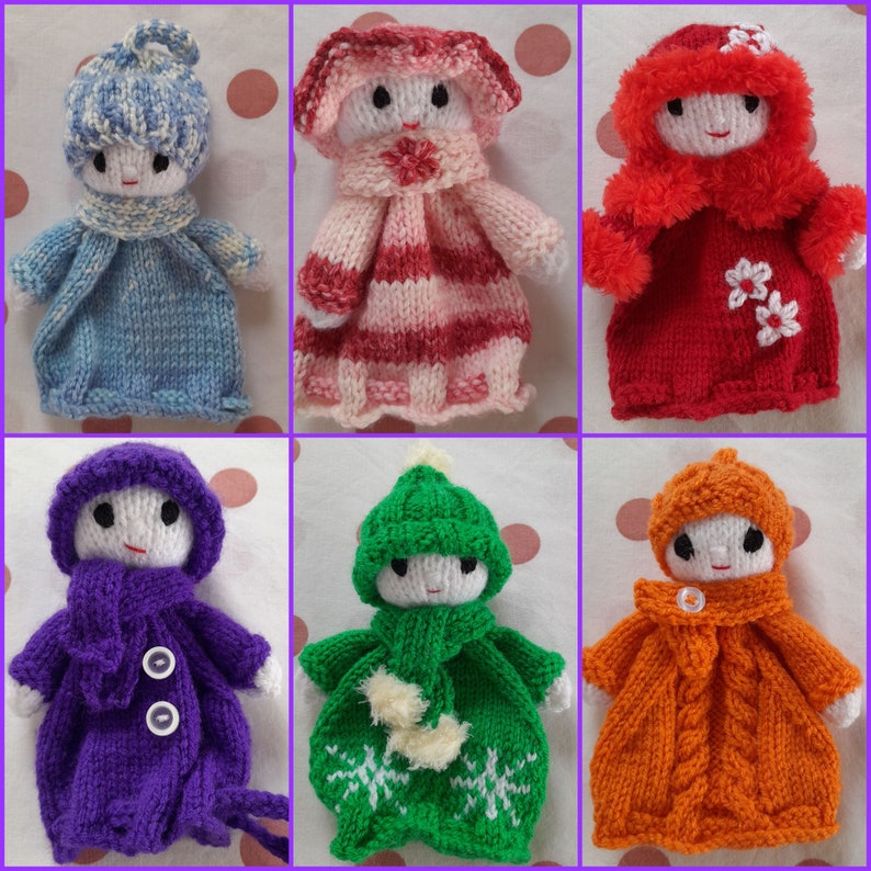 Dolly Mixture Treat Bags Knitting Pattern Etsy