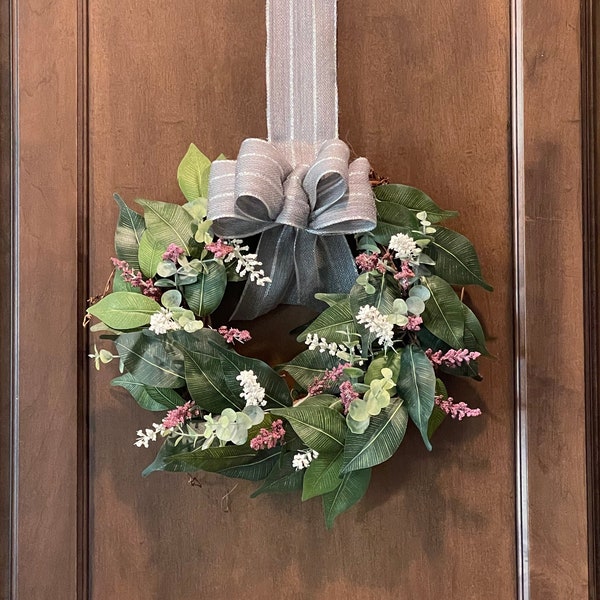 Farmhouse Spring Wreath - Etsy