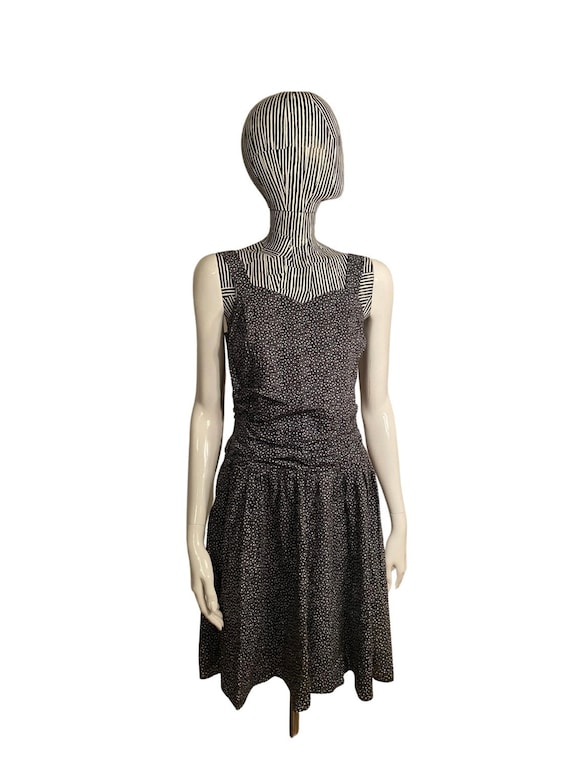 Vintage tea dress - 60s - rockabilly - image 2
