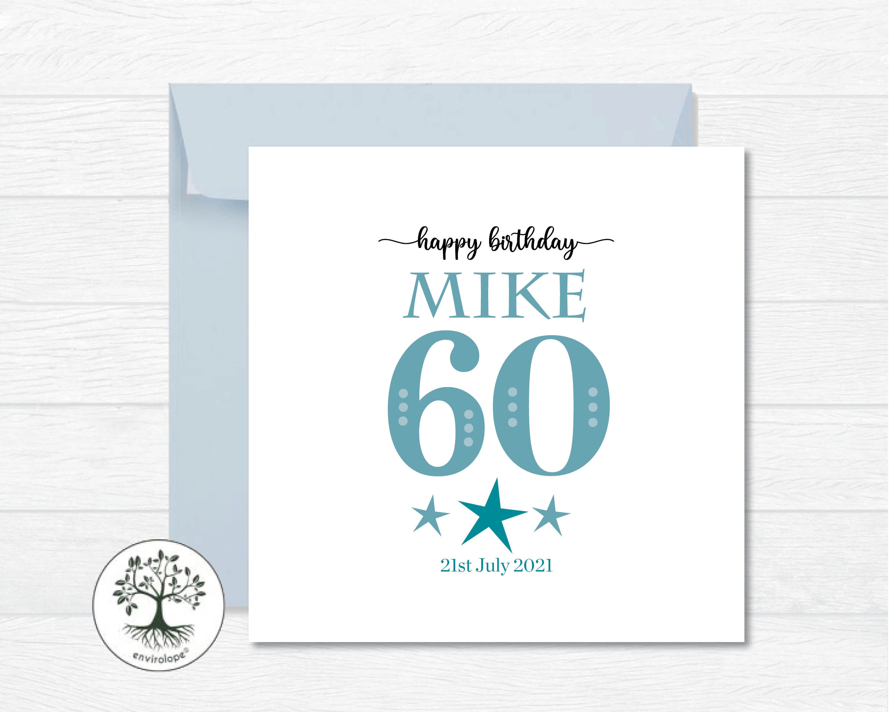 Personalised 70th Birthday Card Happy 70th Birthday | Etsy