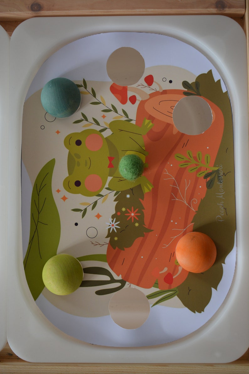 Flisat Insert Plaque Trofast GRENOUILLE Fichier à Etsy