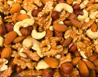 Gourmet Vegan Trail Mix: Dried Fruits & Nuts, Choose Your Mix