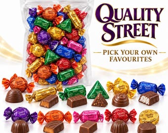 40x Quality Street Chocolates – Choose Your Favourite Flavour – Pick & Mix