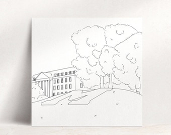 University of Maryland M Circle UMD Terps Wall Art, 8x8 Print