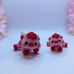 Cupid Cows- Articulated Fidget toy
