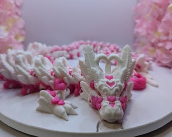 Lichte en Donkere Hartdraken, articulerende draak