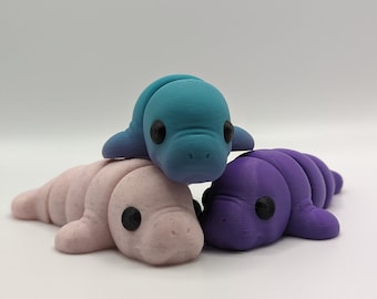 Manatee - Articulated Fidget toy