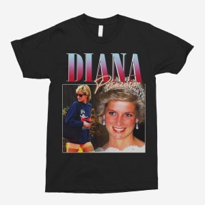Princess Diana Vintage Unisex T-shirt - Etsy