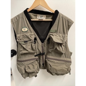 Vintage Fishing Vest - Etsy