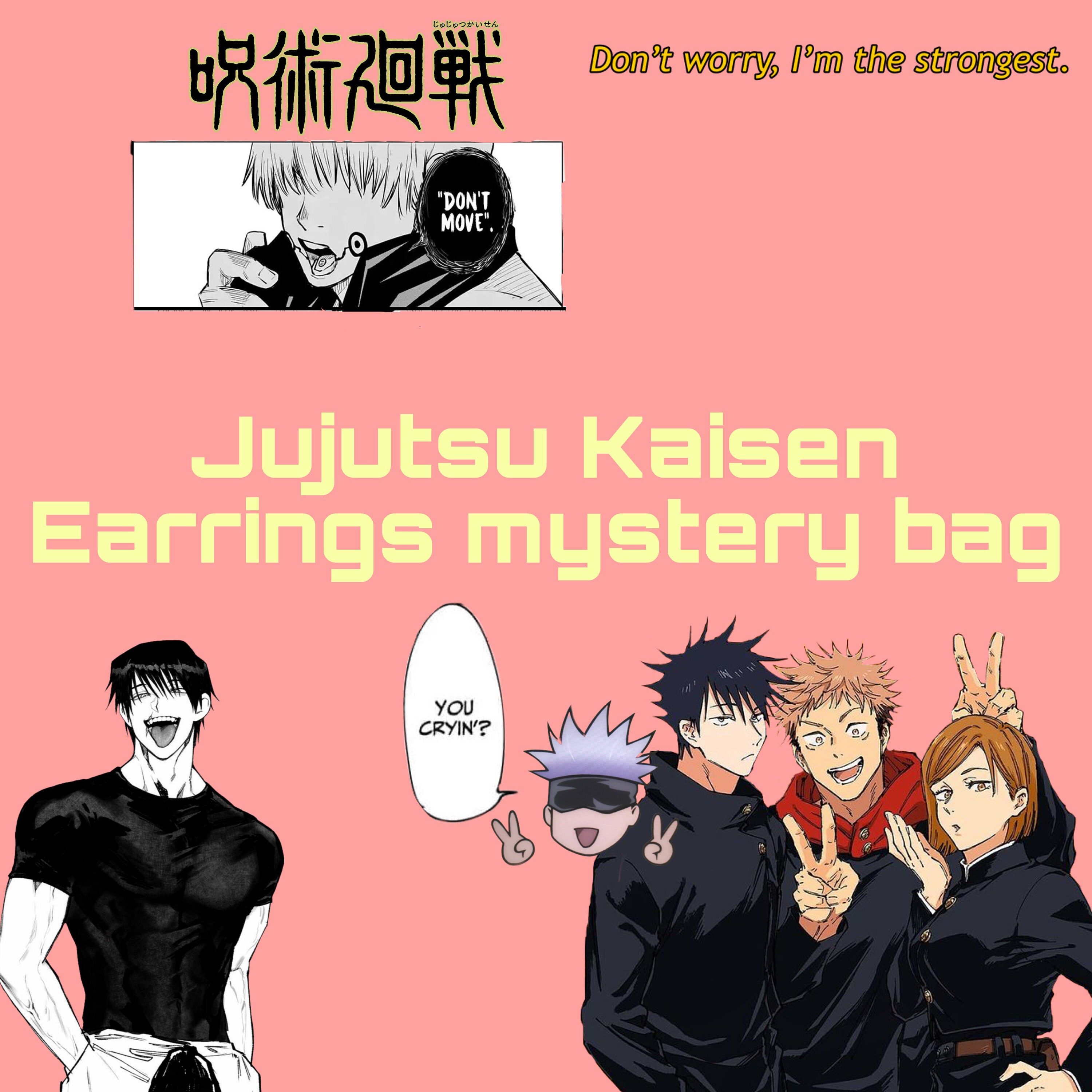 SXTQFDC Anime Jujutsu Kaisen Keychain Sukuna Yuji Itadori Keyring Bag  Ornaments at  Men's Clothing store