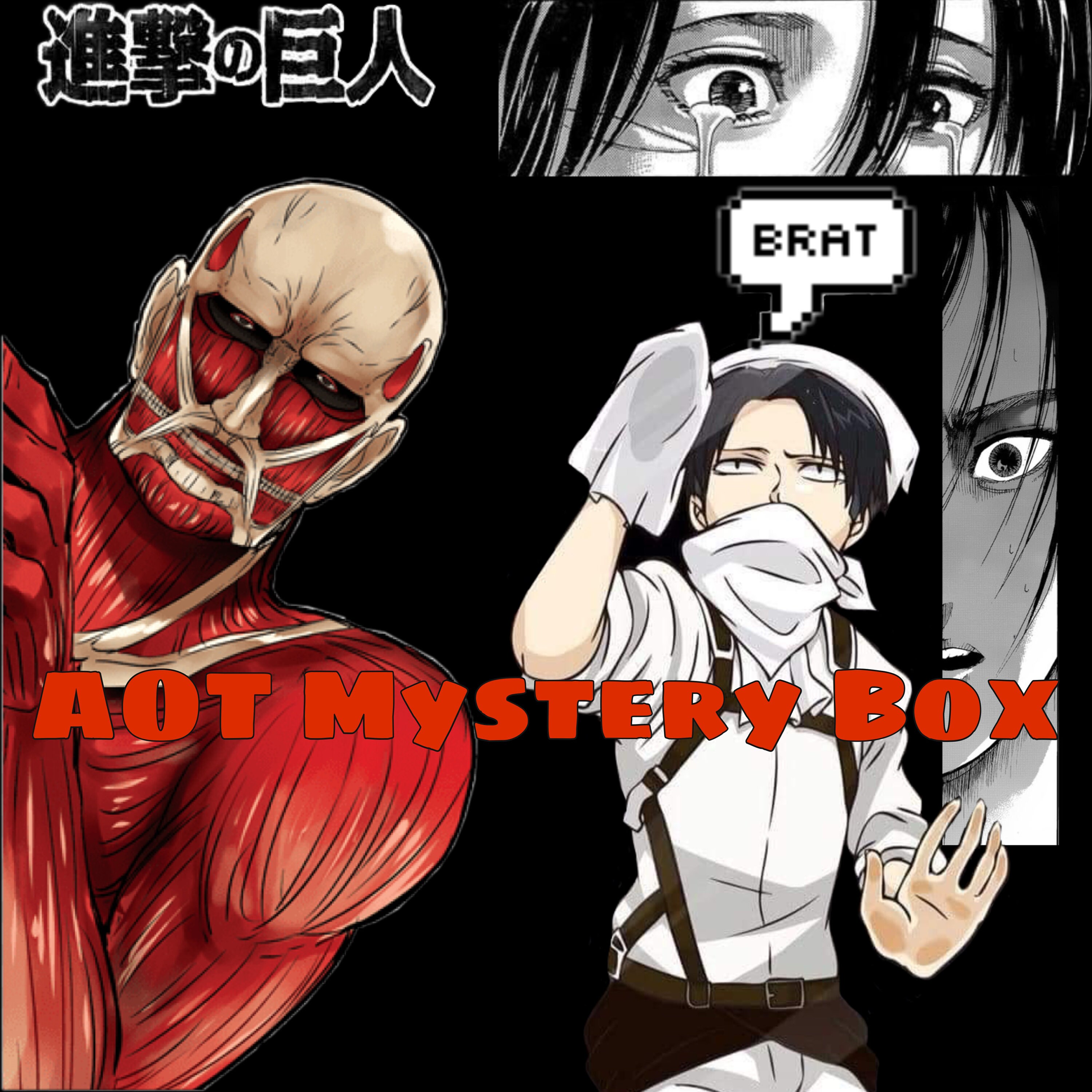 AOT Earrings Mystery Box Anime Jewellery | Etsy UK