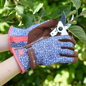 Burgon & Ball Women's Gardening Gloves: Durable, Stylish, M/L Artisan